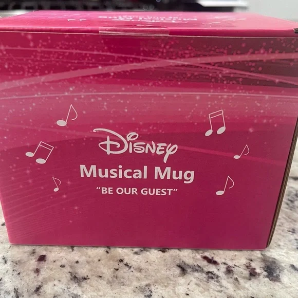 Disney’s Beauty and the Beast Musical Mug that Plays the song “Be Our Guest” NWT - Picture 3 of 12